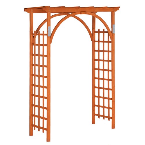 Garden wood arbor - wood, arches