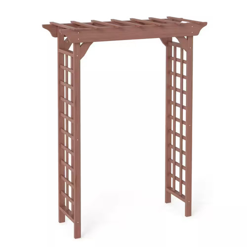 In wooden arbor - x, 63