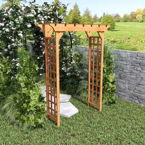 In wooden arbor - 85, x