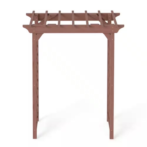 Elegant wooden arbor - wooden,