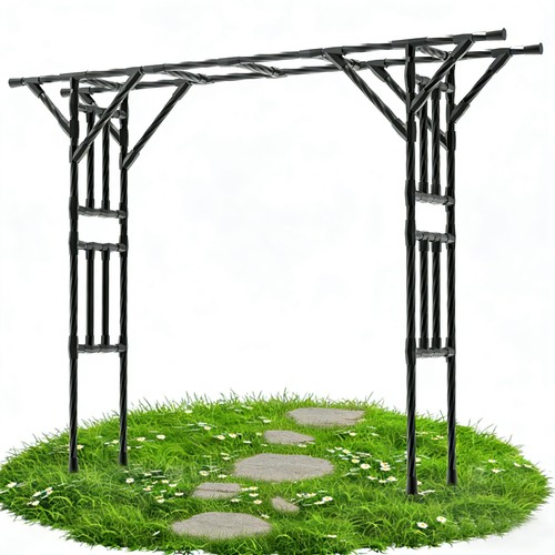 Garden arch trellis - garden,