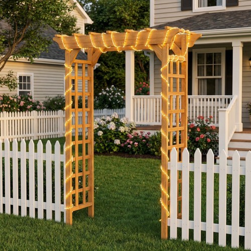 Wooden arbor wedding arch - arbor,,