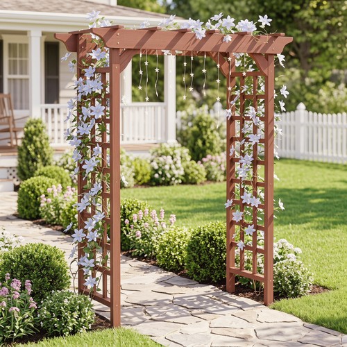 Wooden arbor wedding arch for - arbor,,