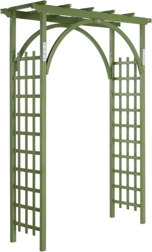 Wooden arbor garden wedding - wooden,